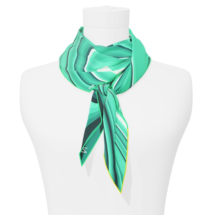 "Les vagues" arrow 140 scarf