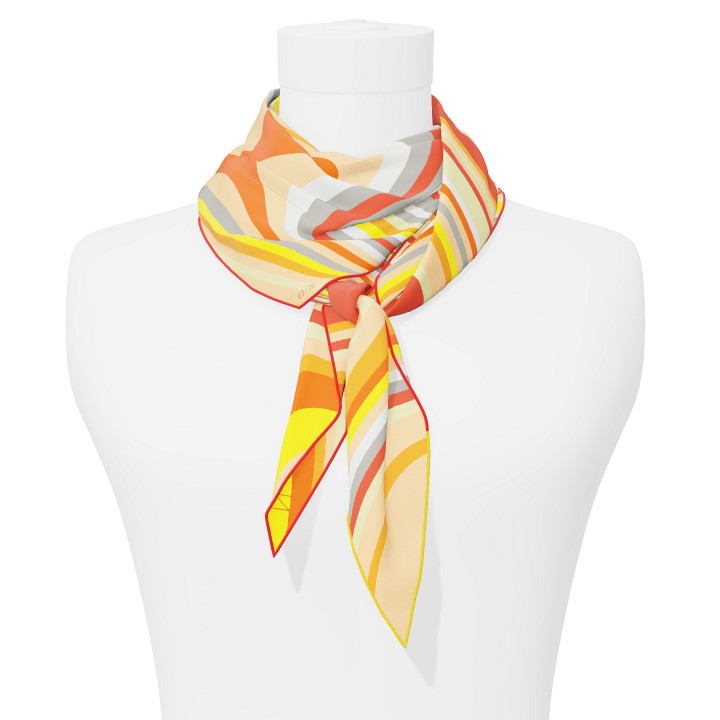 "Les vagues" arrow 140 scarf