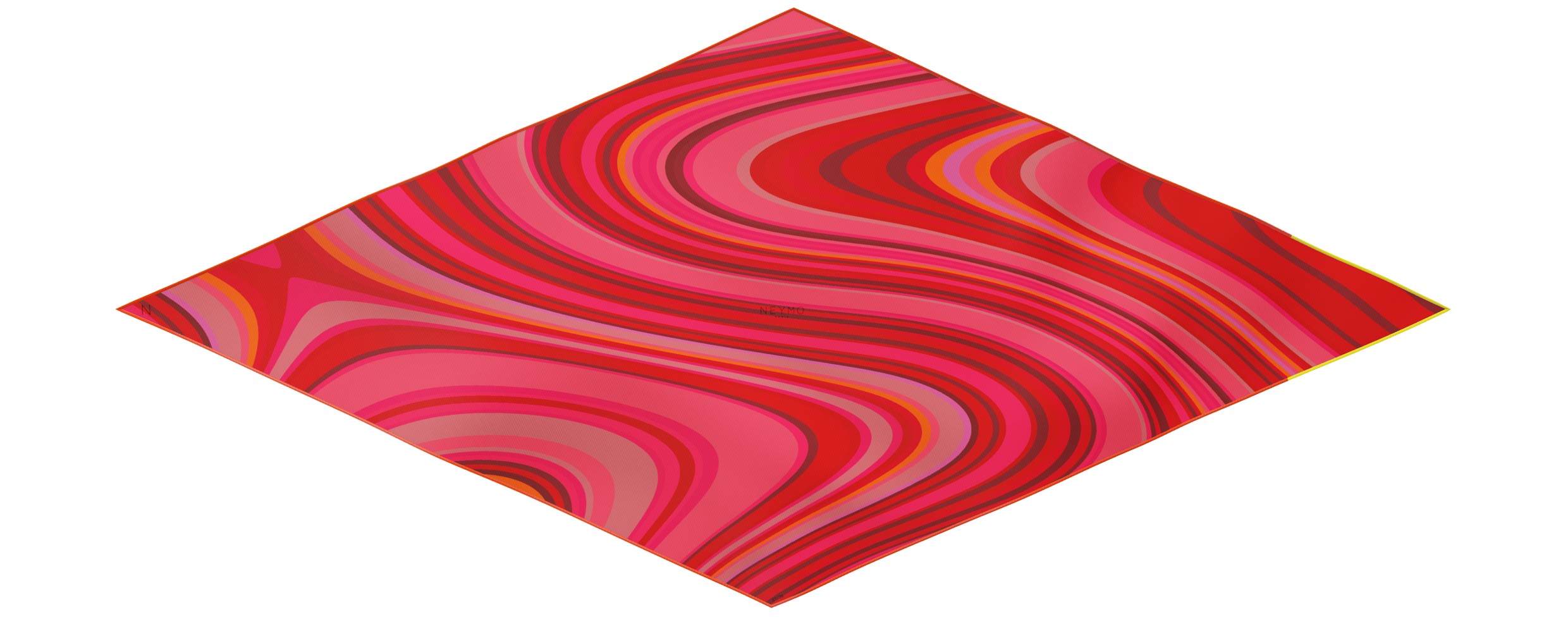 "Les vagues" arrow 140 scarf