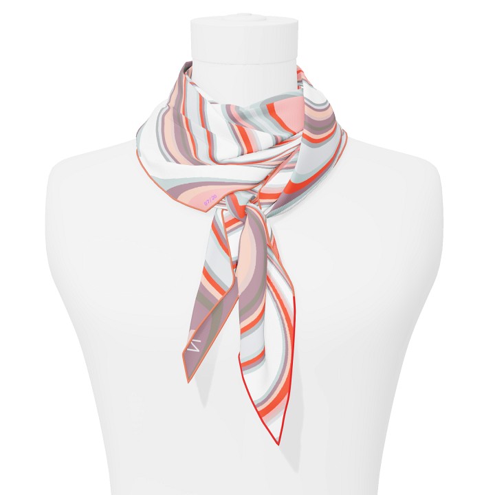 "Les vagues" arrow 140 scarf
