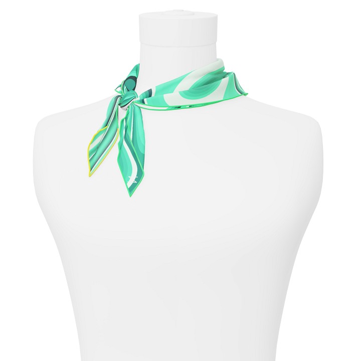 "Les vagues" dart 80 scarf