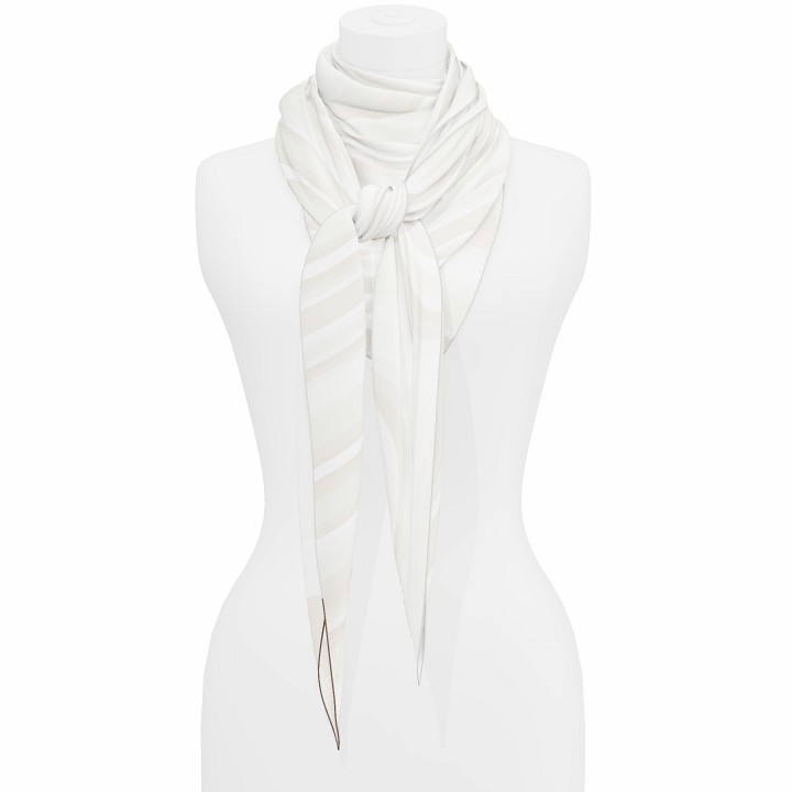 "Les vagues" giant square 130 scarf