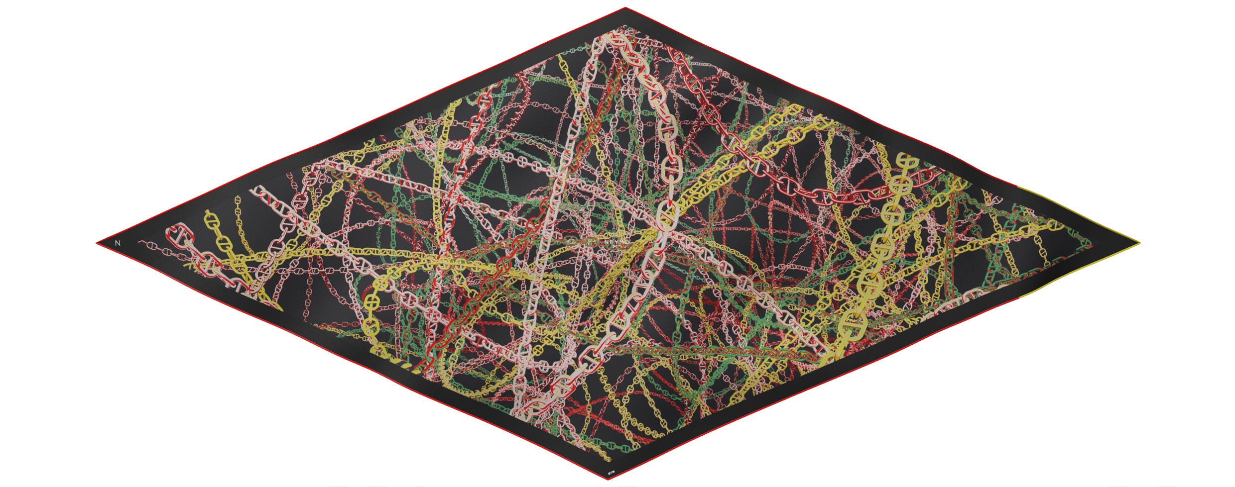 "Pop-chain" giant arrow 200 scarf