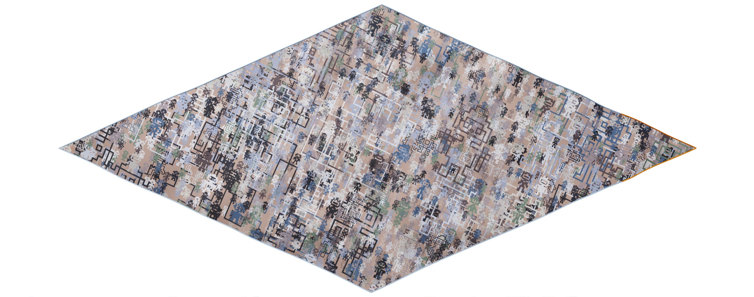 "Silk-Bots" arrow 200 scarf