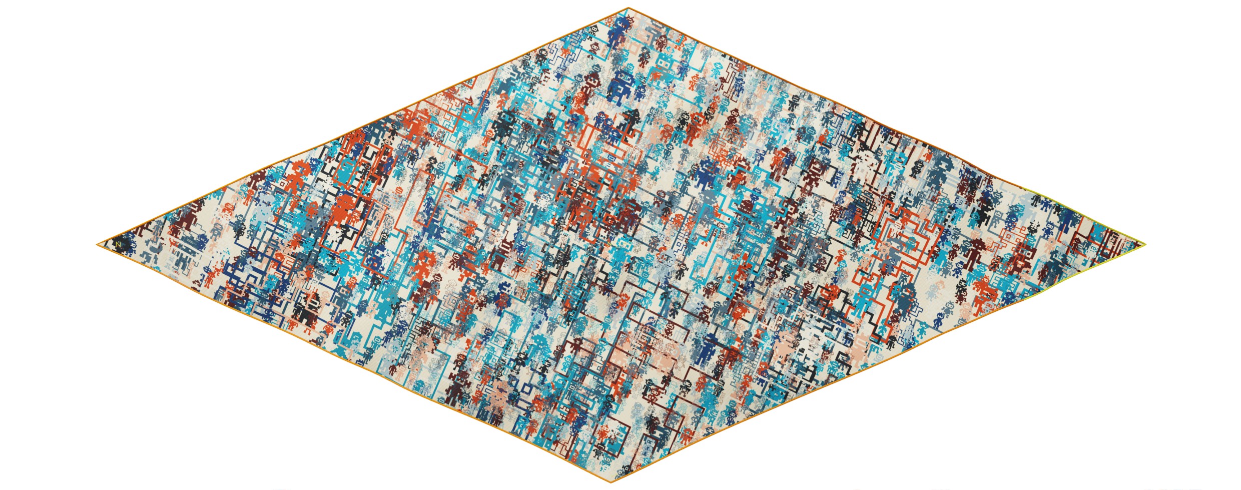 "Silk-Bots" arrow 200 scarf