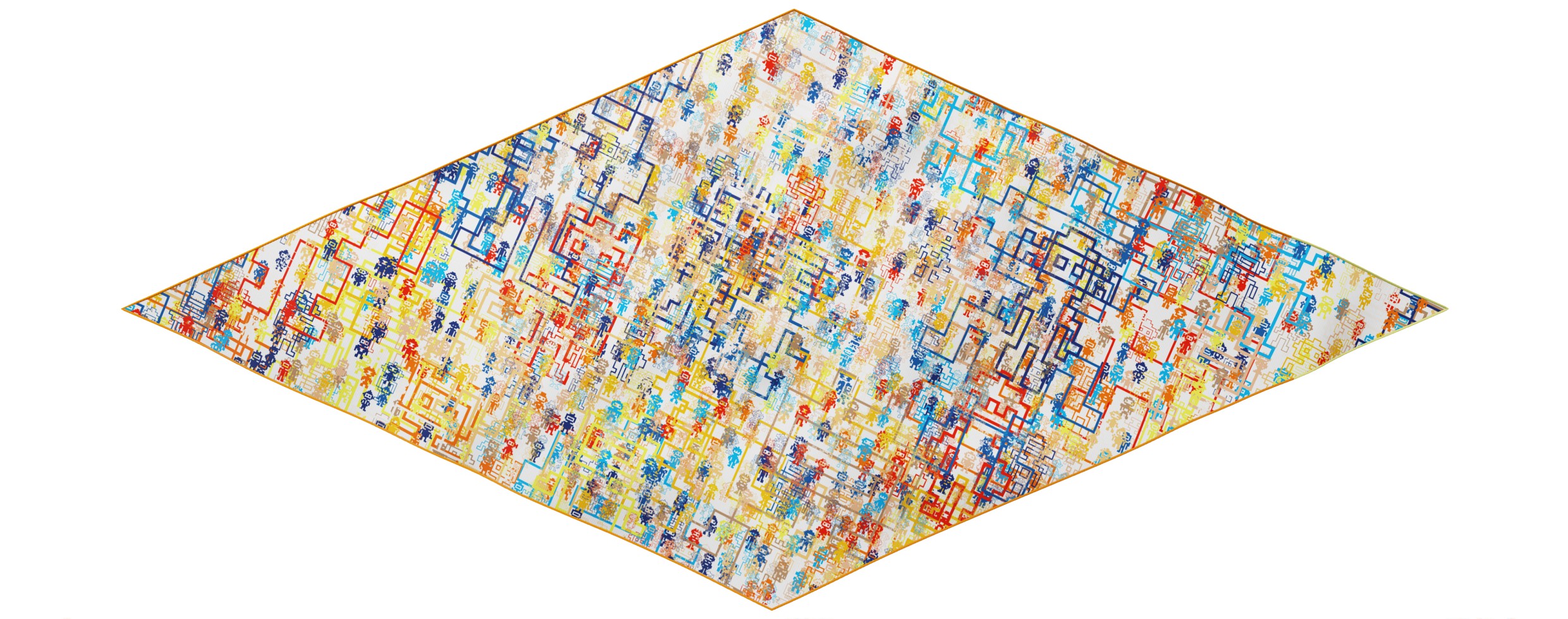 "Silk-Bots" arrow 200 scarf