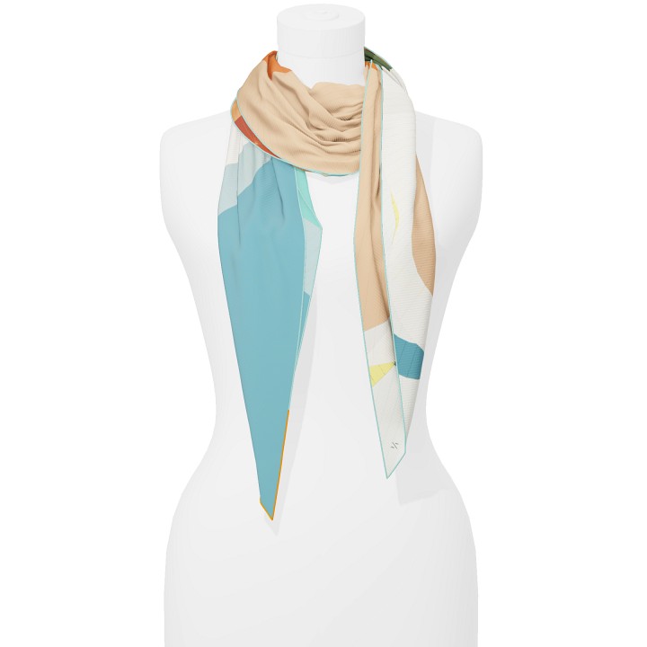 "Les ombrelles" giant arrow 200 scarf