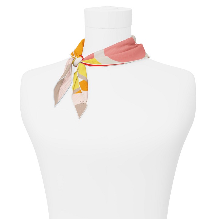 "Les ombrelles" dart 80 scarf