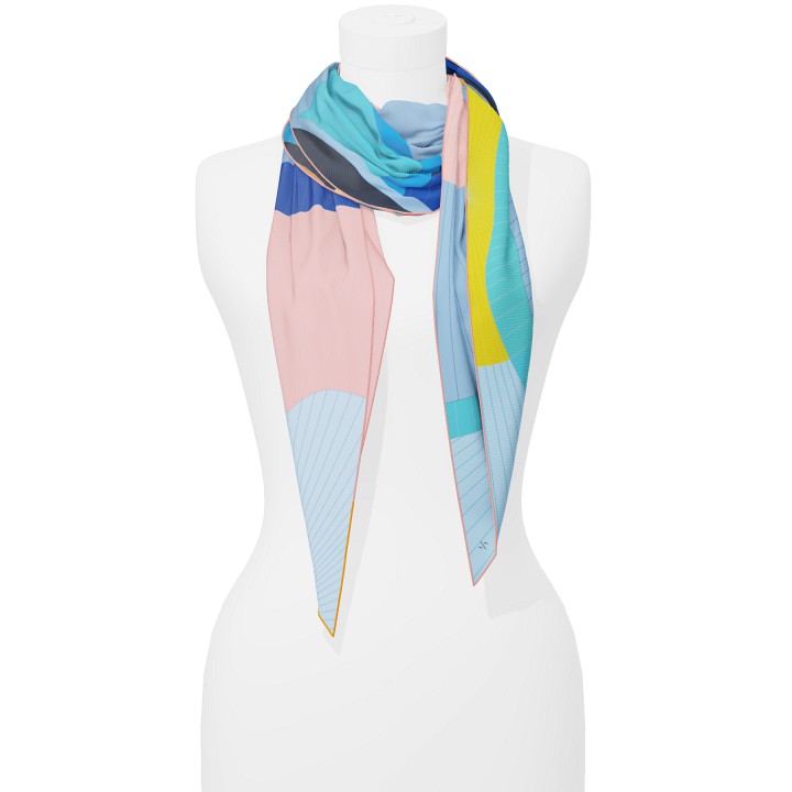 "Les ombrelles" giant arrow 200 scarf