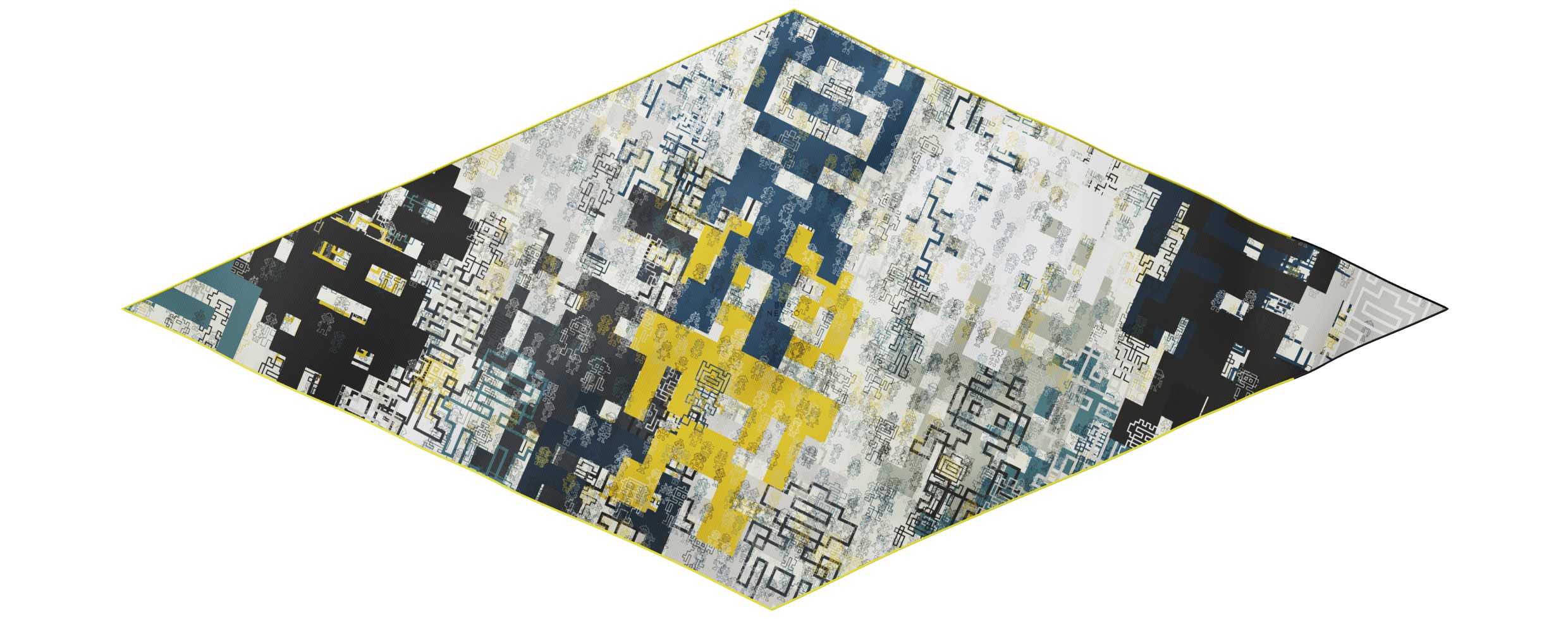 "Silk-Bots" arrow 200 scarf