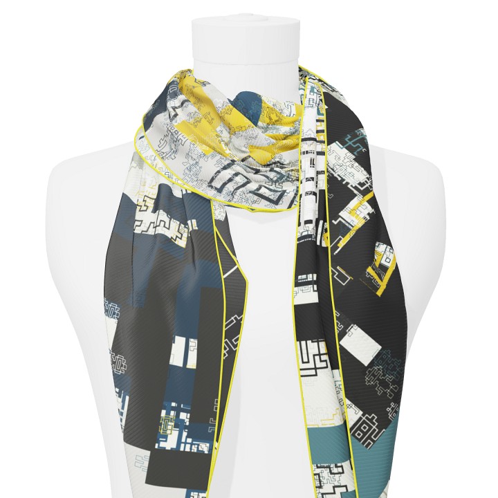 "Silk-Bots" arrow 200 scarf