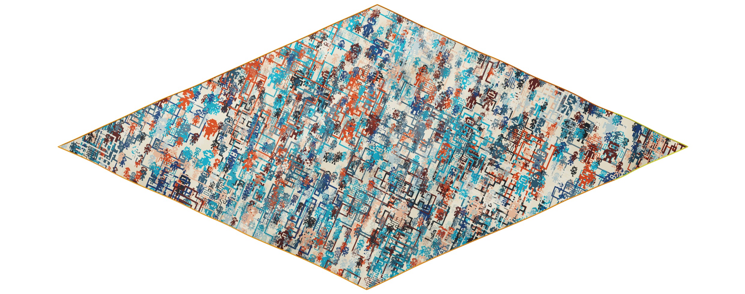 "Silk-Bots" arrow 200 scarf