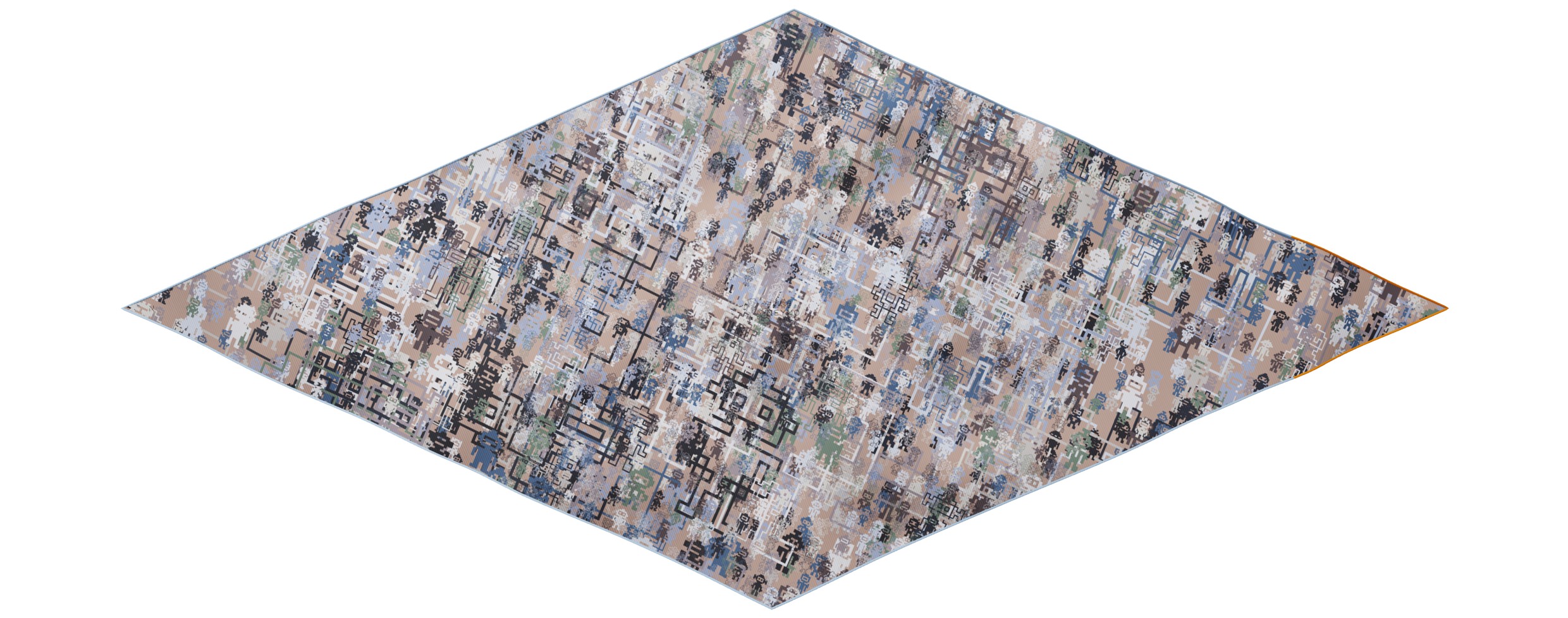 "Silk-Bots" arrow 200 scarf