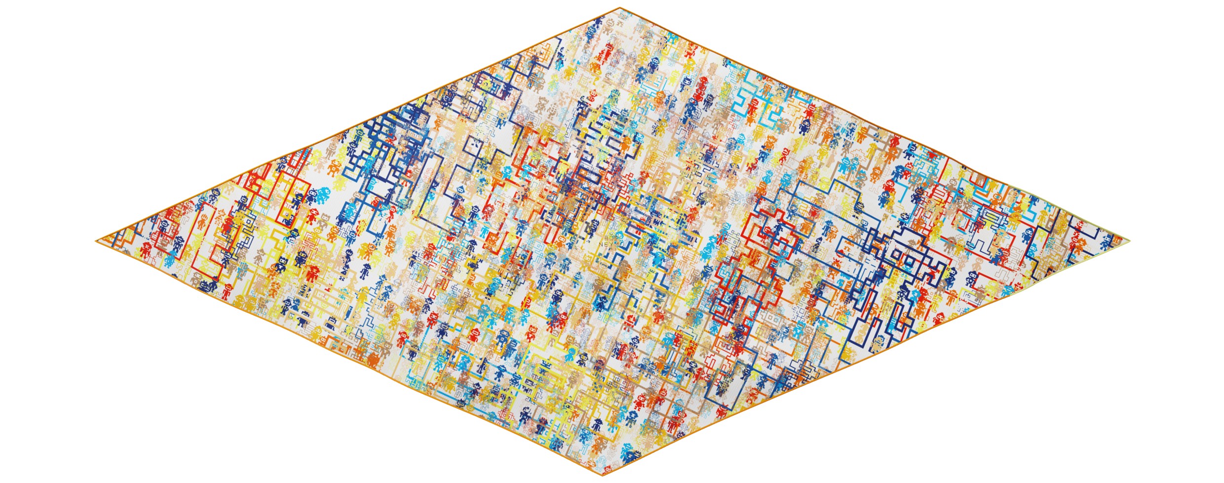 "Silk-Bots" arrow 200 scarf