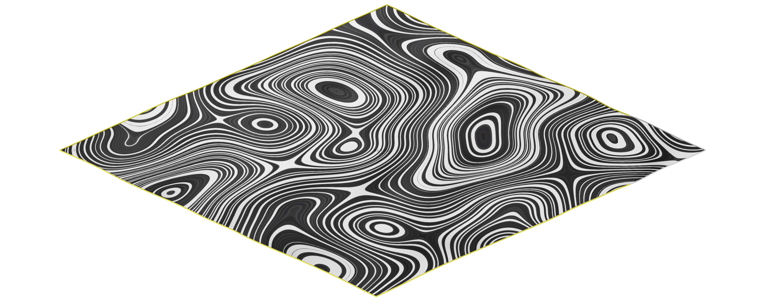 "Les vagues" giant arrow 200 scarf