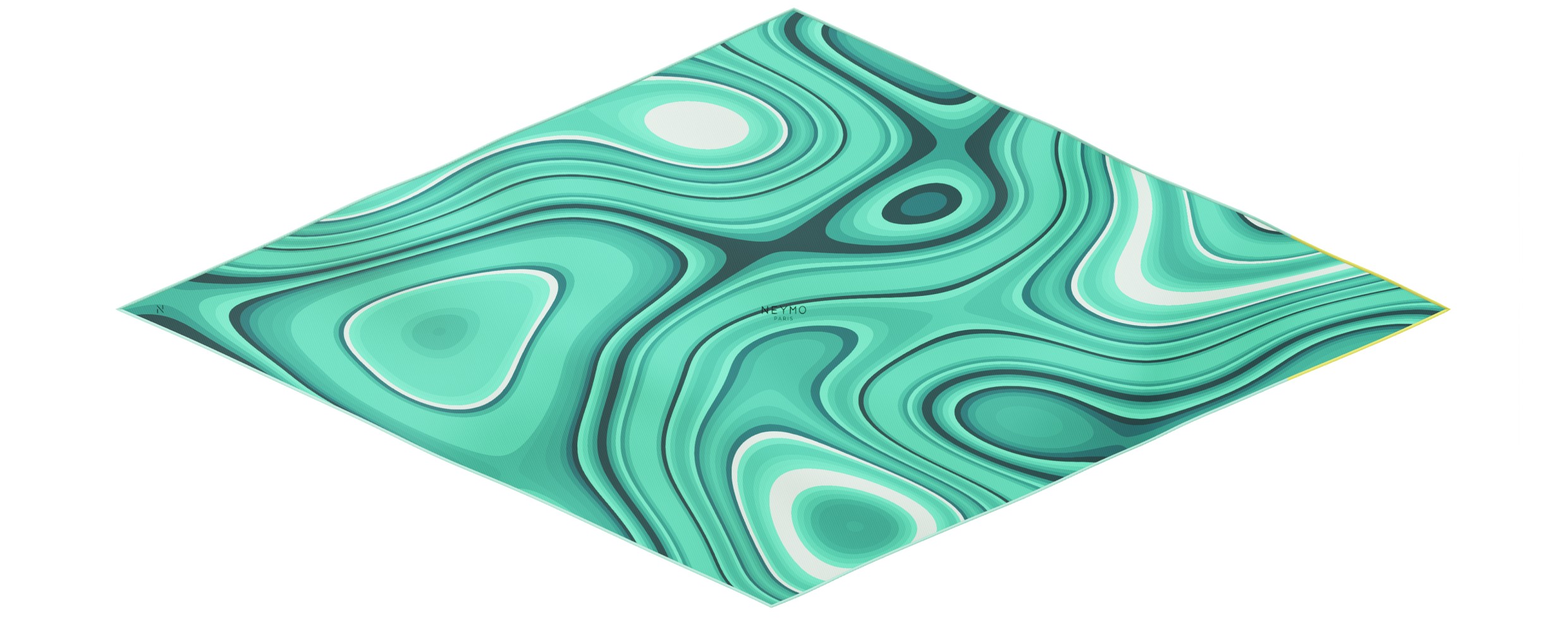 "Les vagues" arrow 140 scarf