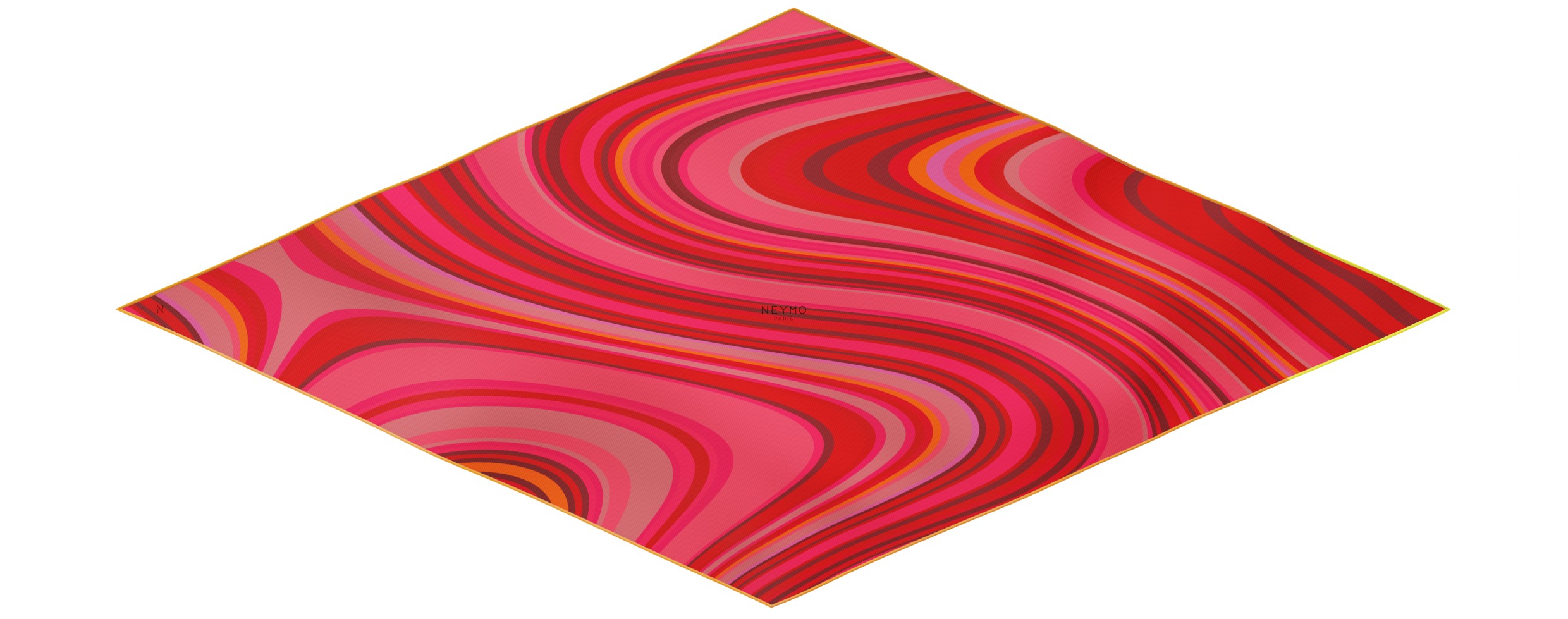 "Les vagues" arrow 140 scarf