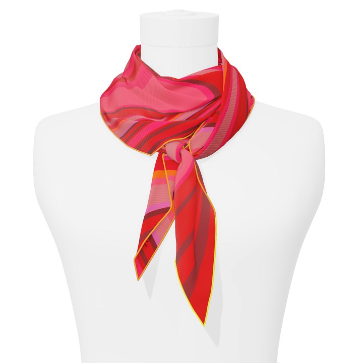 "Les vagues" arrow 140 scarf