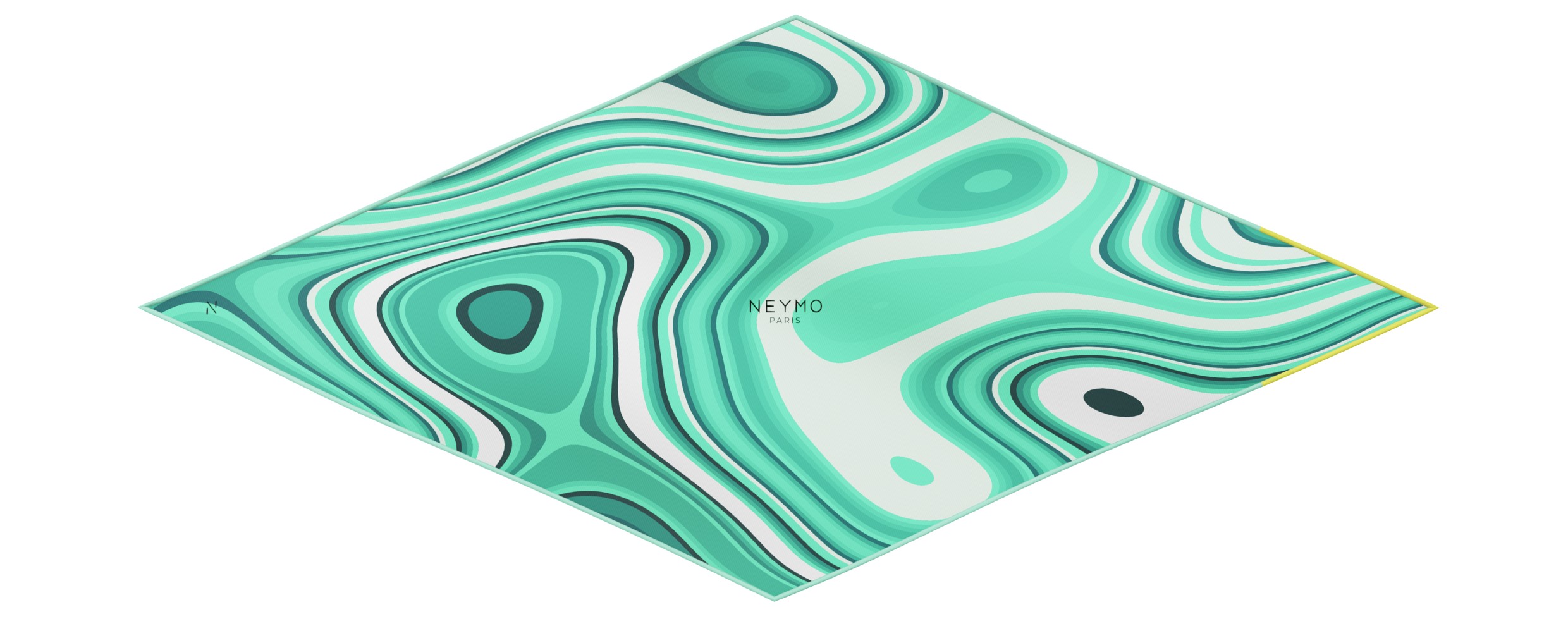 "Les vagues" dart 80 scarf