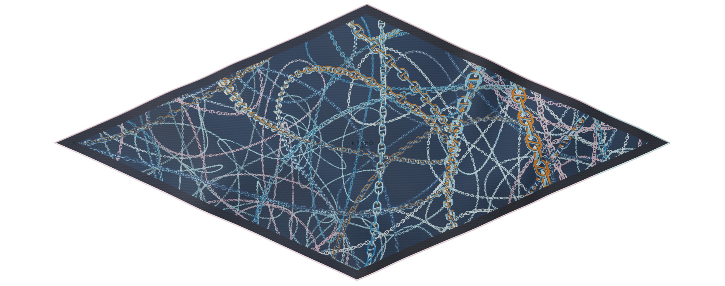 "Pop Chain" arrow 140 scarf