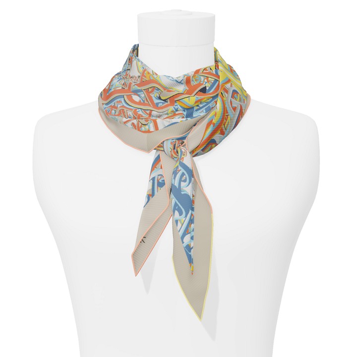 "Pop Chain" arrow 140 scarf