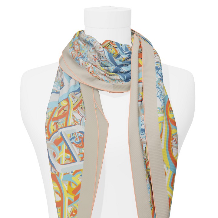 "Pop-chain" giant arrow 200 scarf