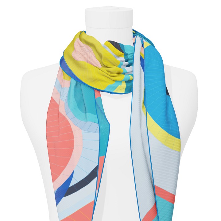 "Les ombrelles" giant arrow 200 scarf