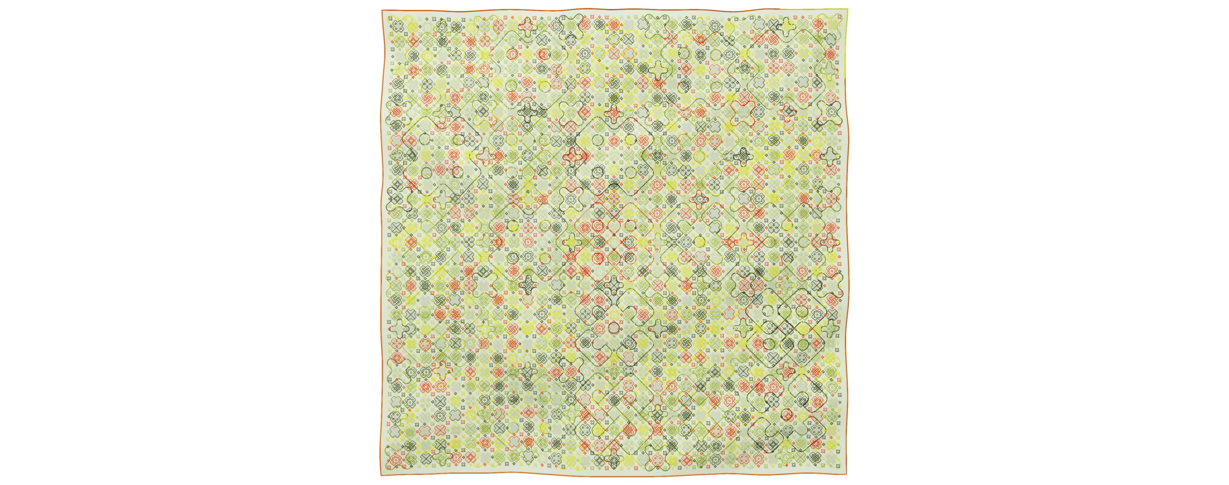 CrissCross giant square 130 scarf