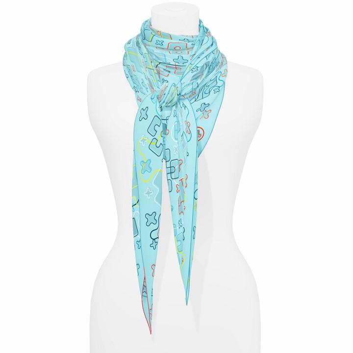 CrissCross giant square 130 scarf