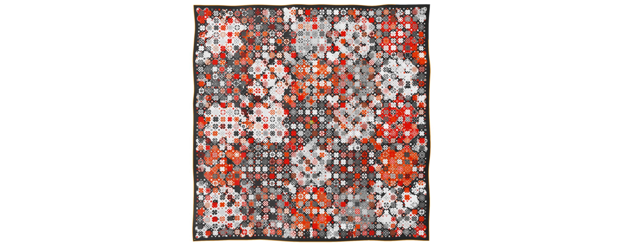 CrissCross giant square 130 scarf