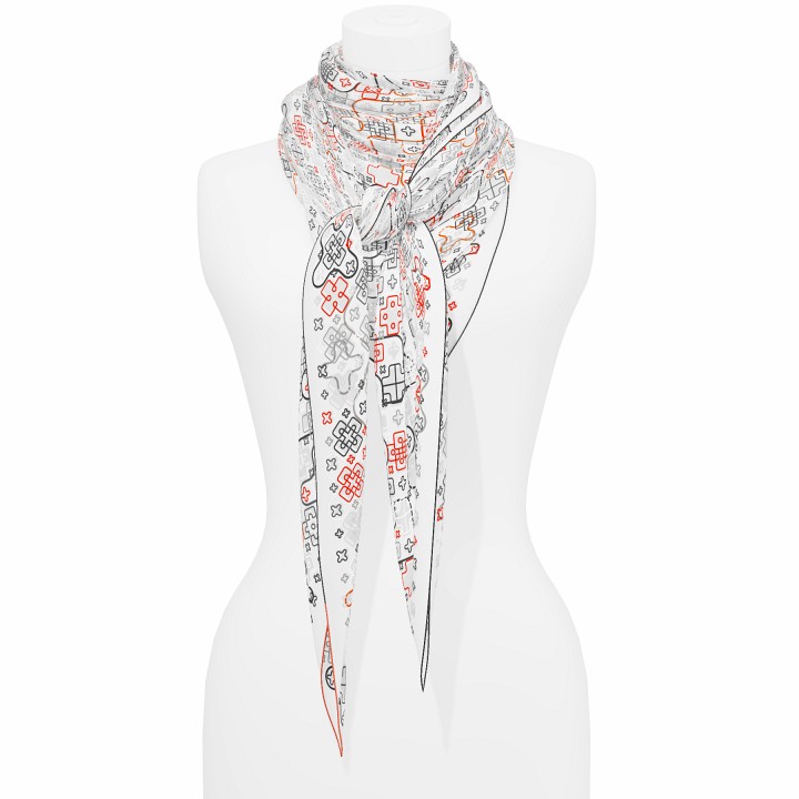 CrissCross giant square 130 scarf