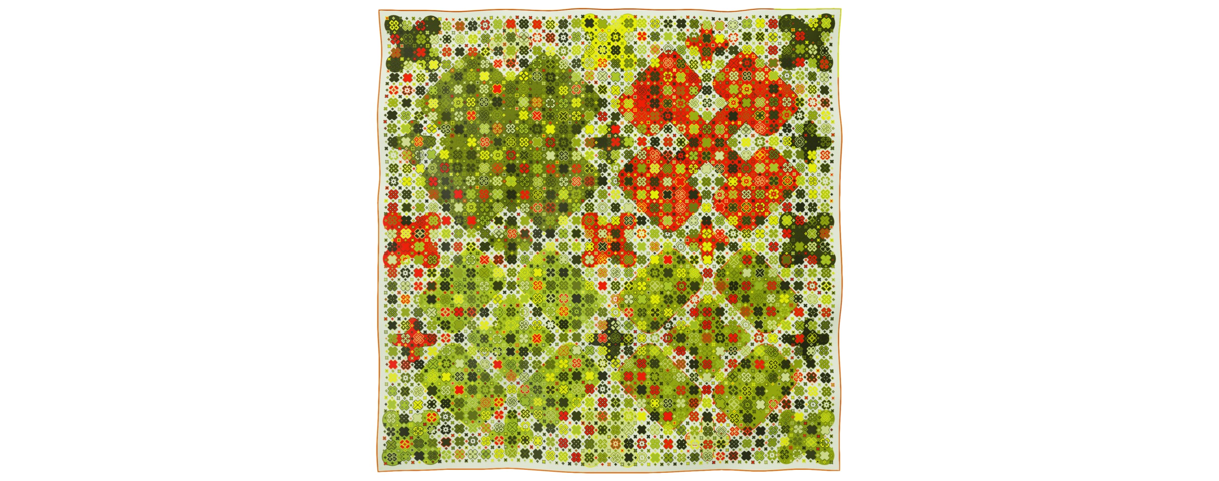 CrissCross giant square 130 scarf