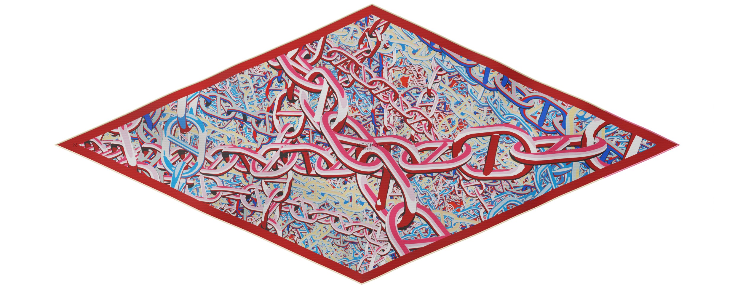 "Pop Chain" arrow 140 scarf