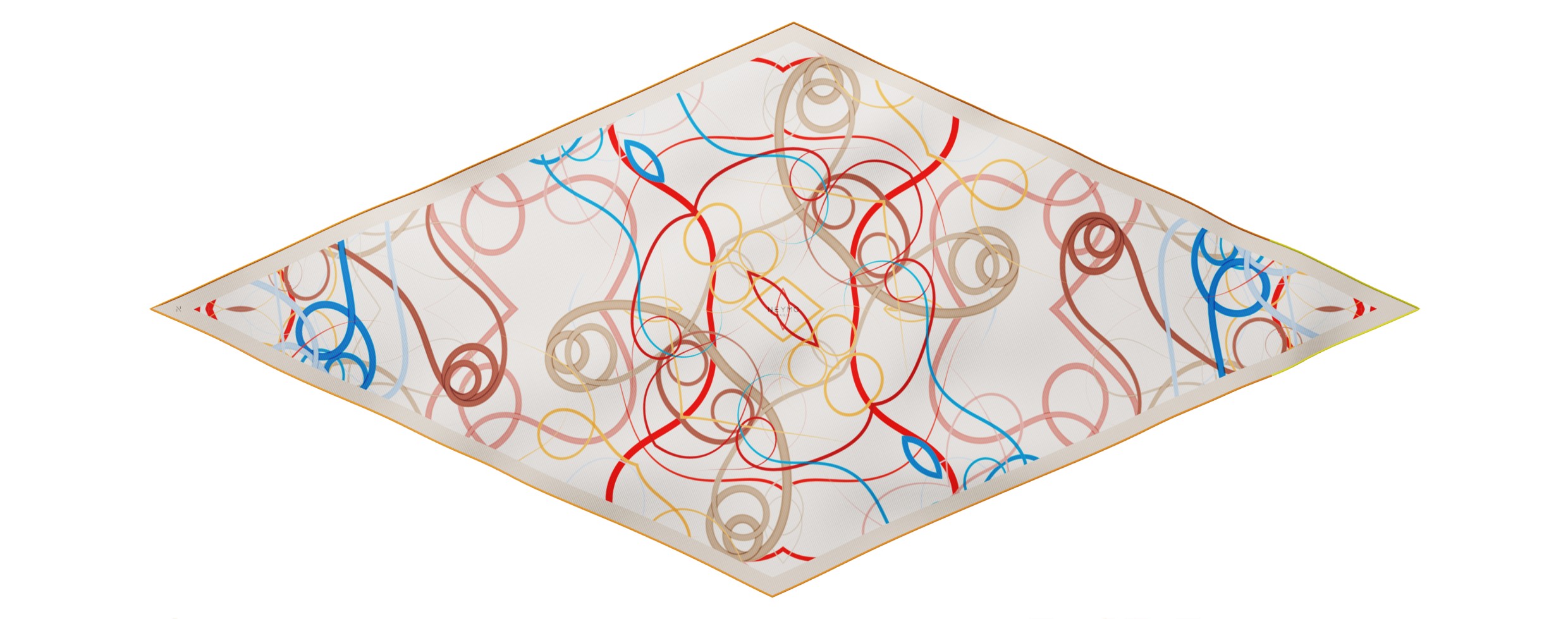 "Whiplash" giant arrow scarf