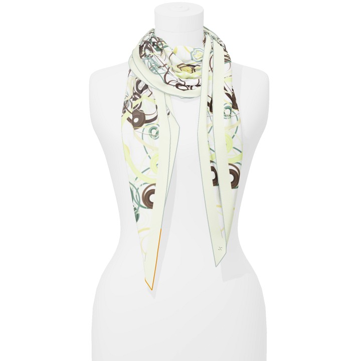 "Whiplash" giant arrow scarf