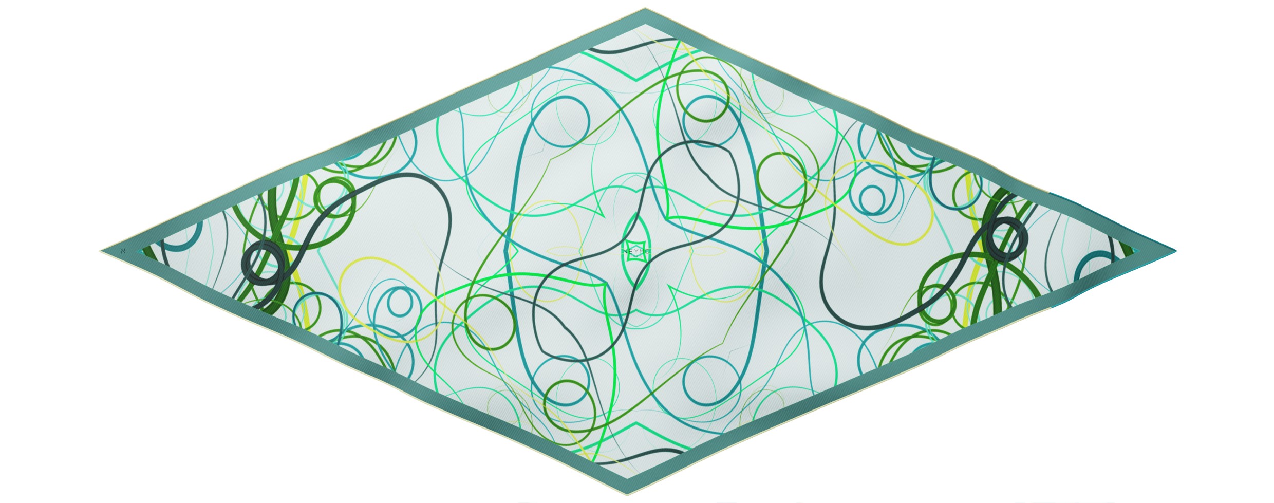 "Whiplash" giant arrow scarf