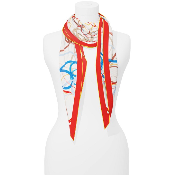"Whiplash" giant arrow scarf