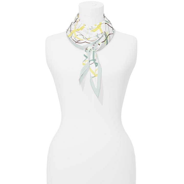 "Whiplash" arrow scarf