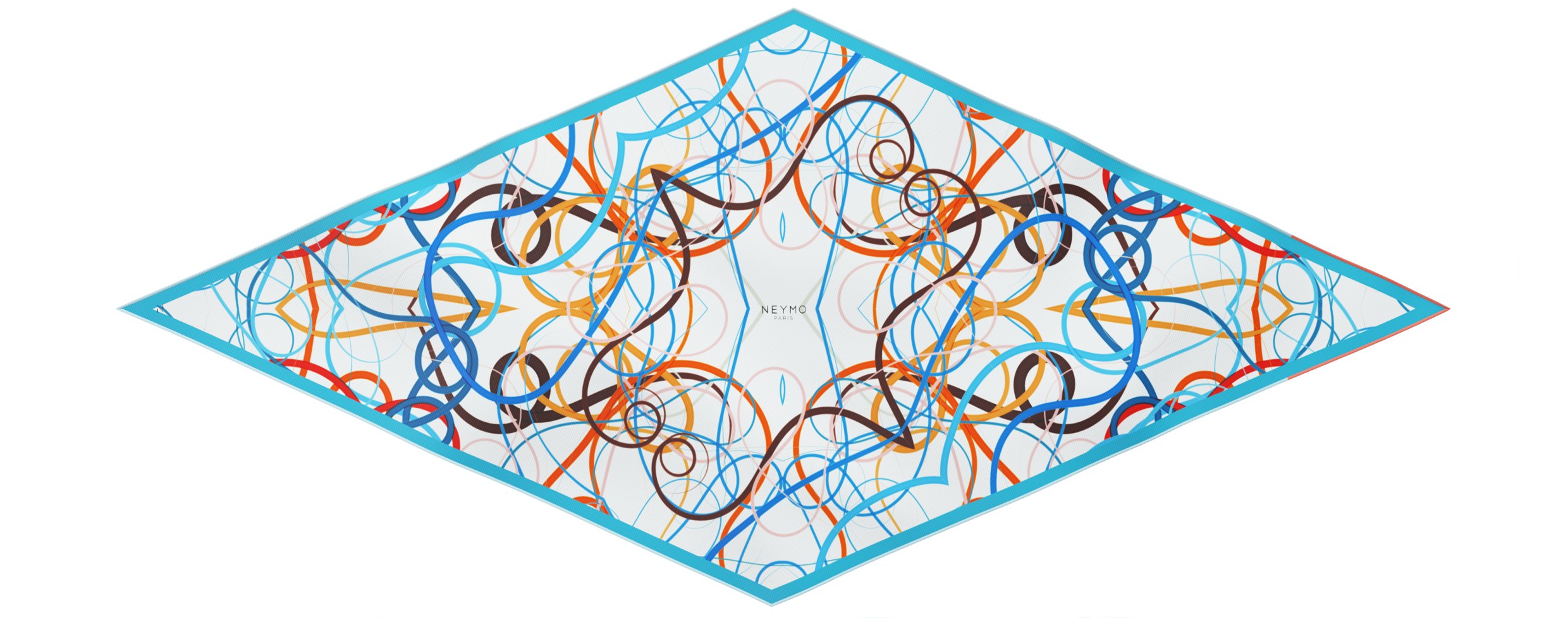 "Whiplash" arrow scarf