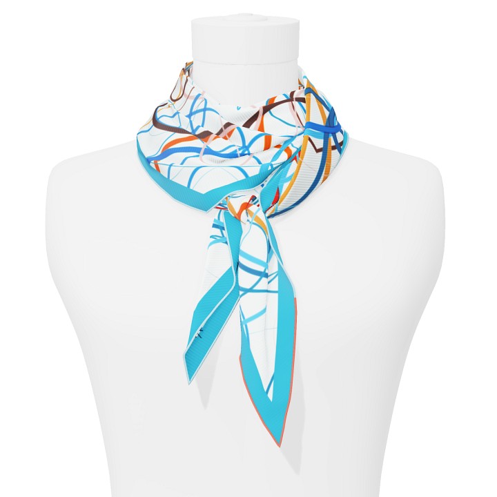 "Whiplash" arrow scarf