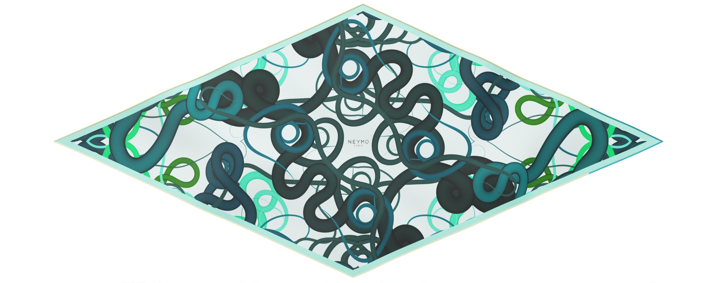 "Whiplash" arrow scarf