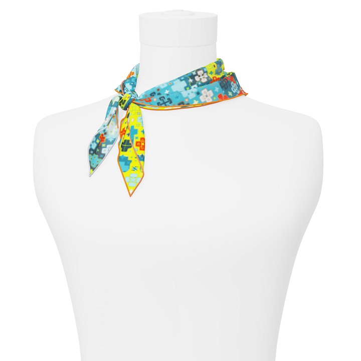 "CrissCross" dart 80 scarf