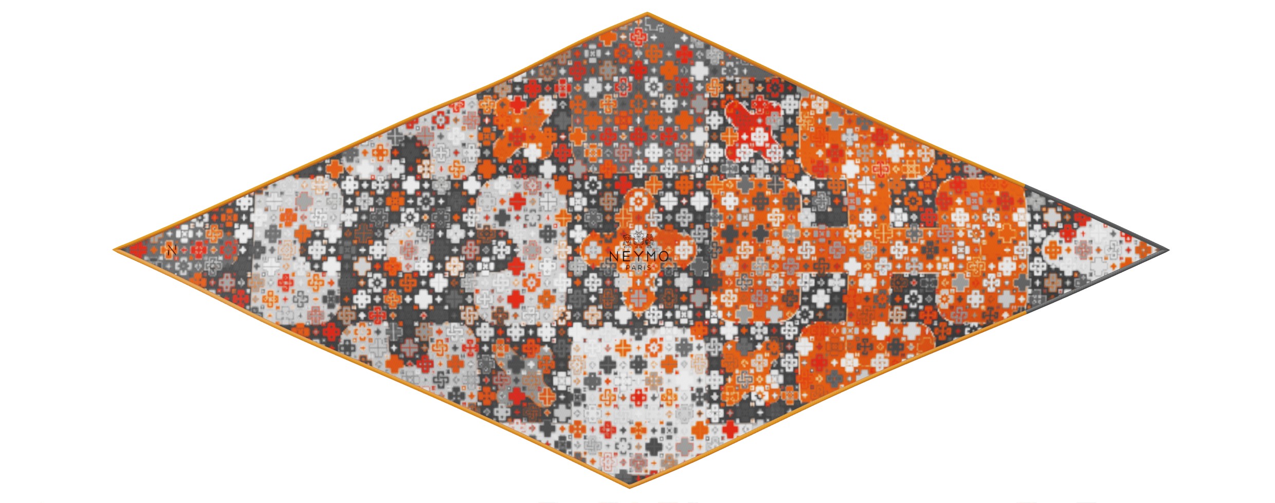 "CrissCross" dart 80 scarf