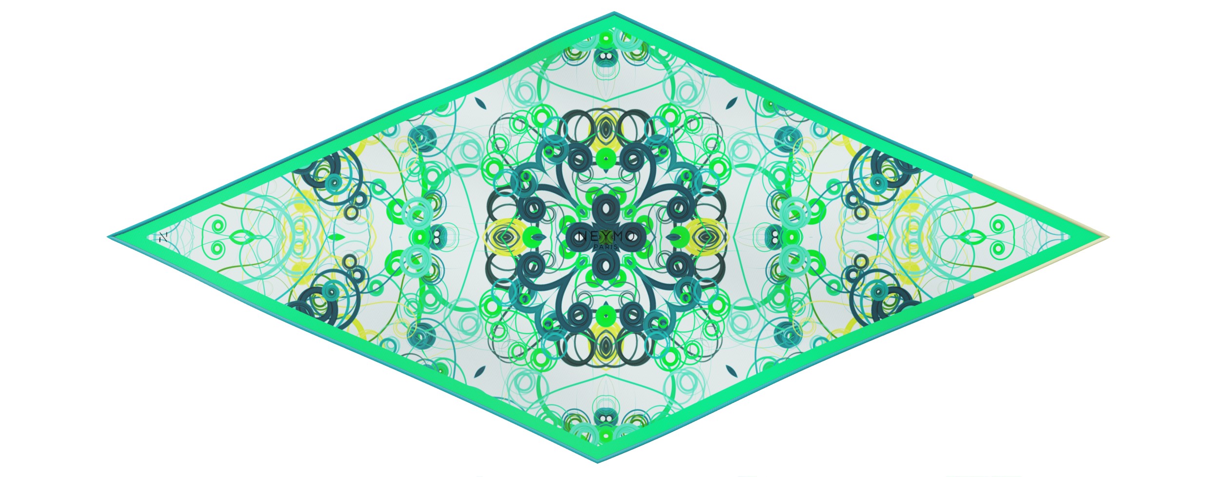 "Whiplash" dart scarf