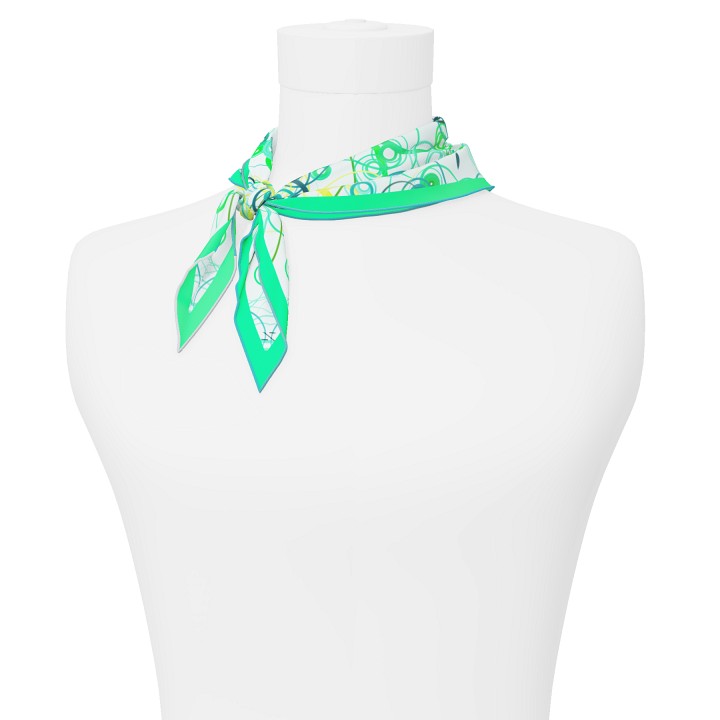 "Whiplash" dart scarf