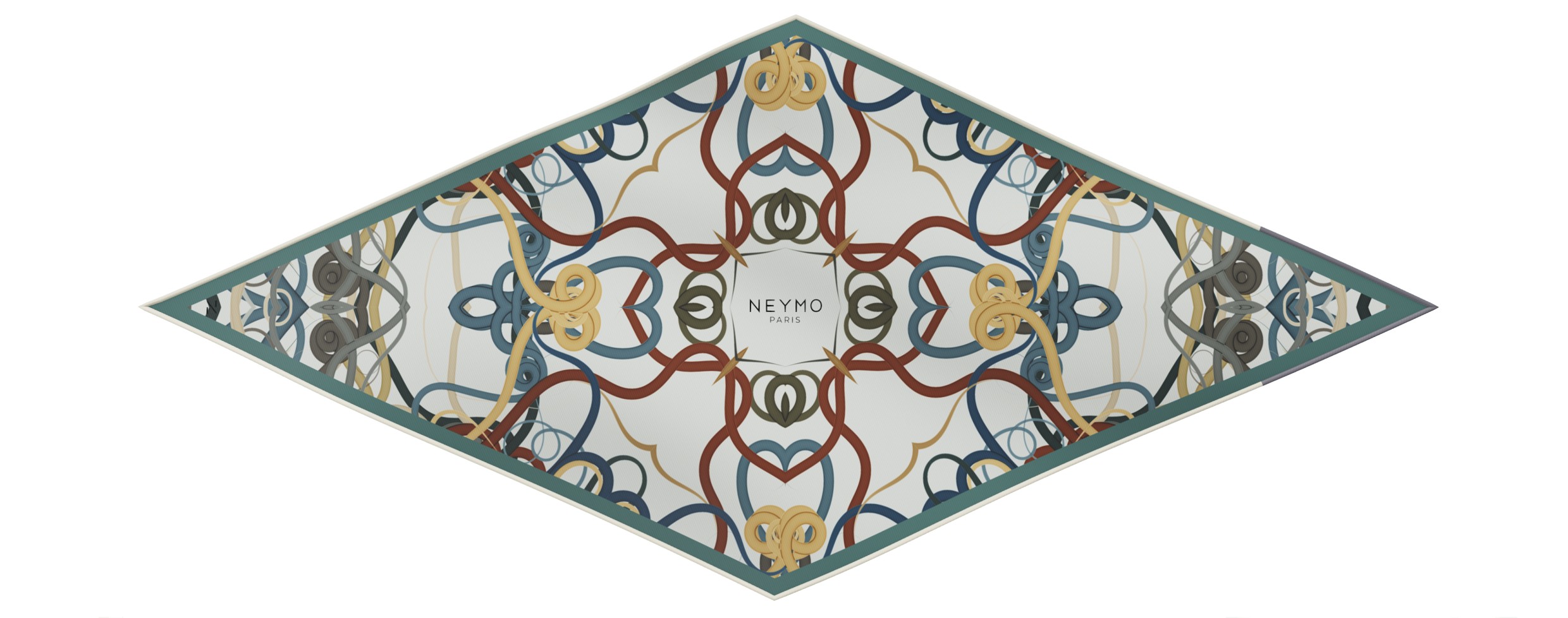 "Whiplash" dart scarf