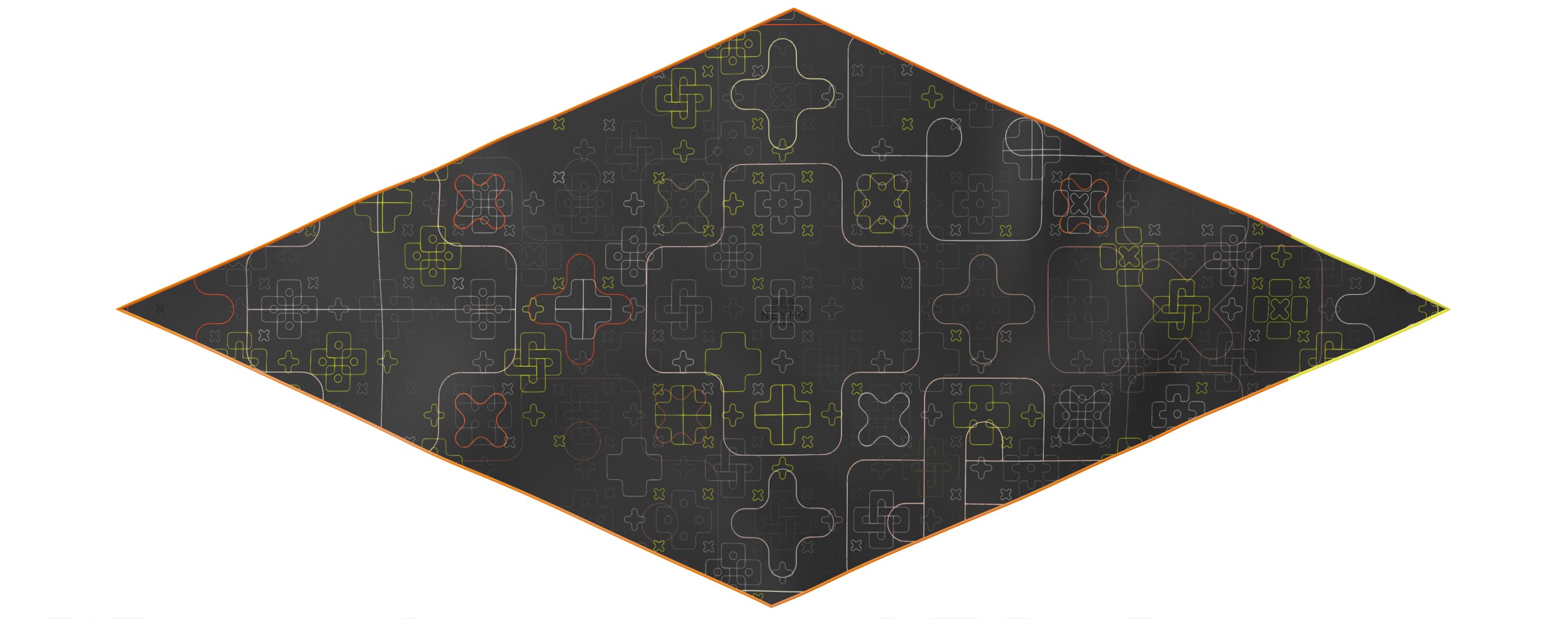 "CrissCross" Arrow scarf