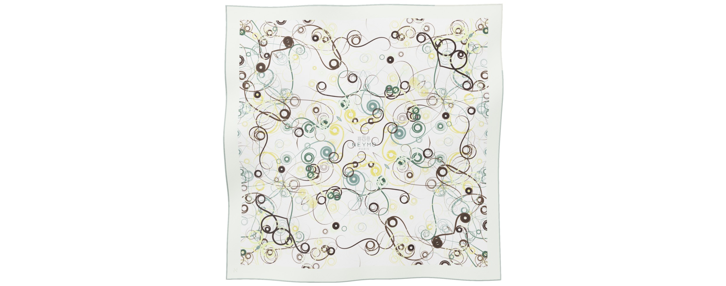 "Whiplash" Square 70 scarf