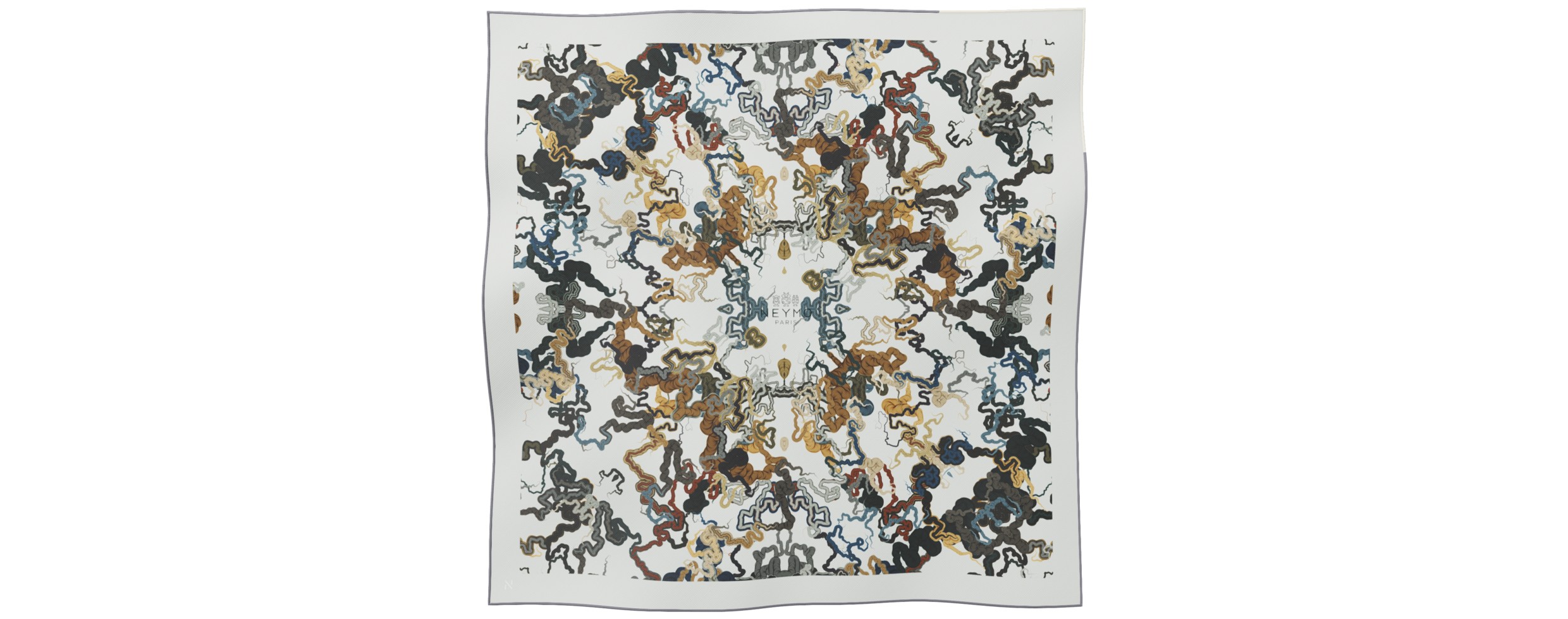 "Whiplash" Square 70 scarf