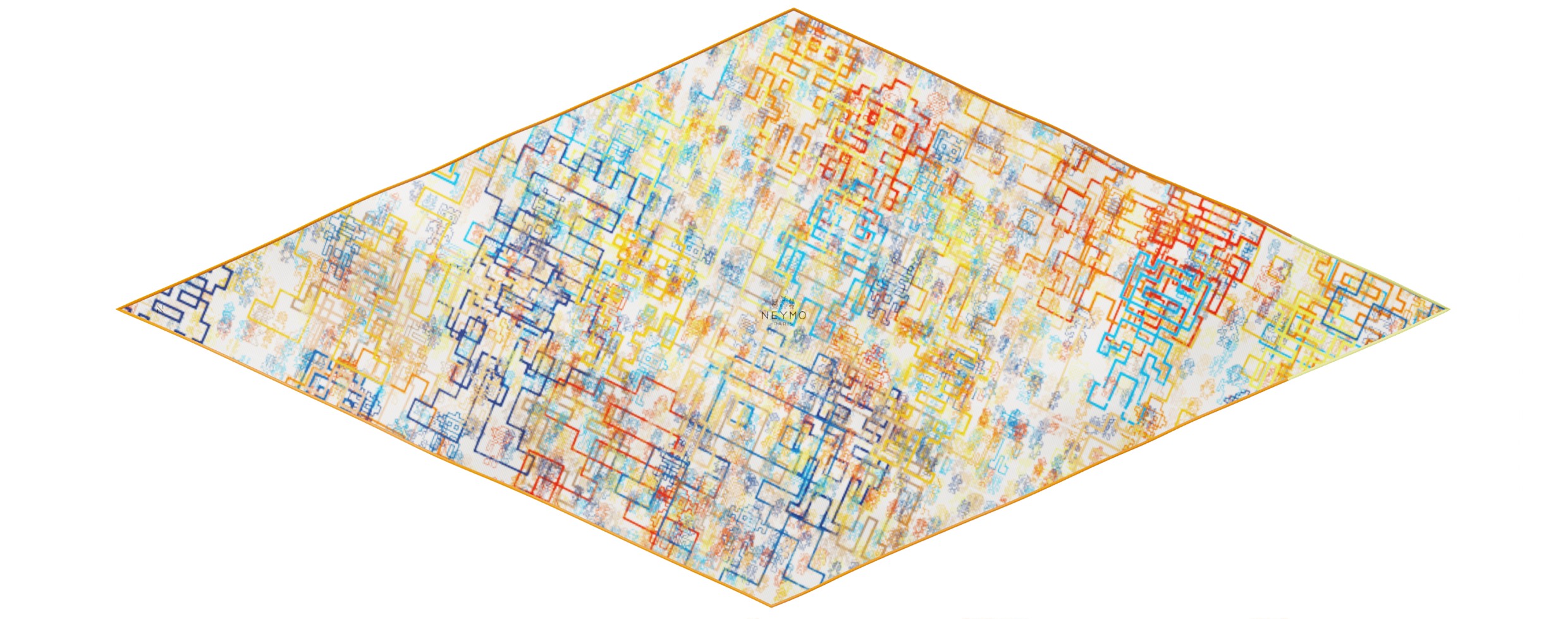 "Silk-Bots" arrow 140 scarf